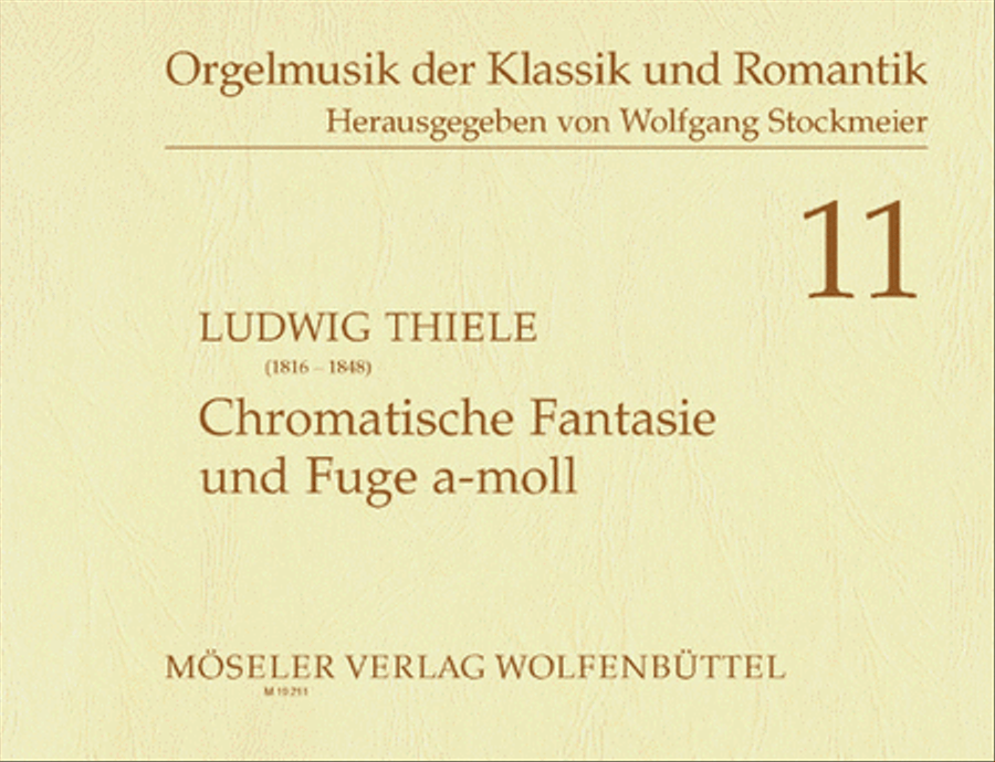 Chromatische Fantasie und Fuge a-Moll