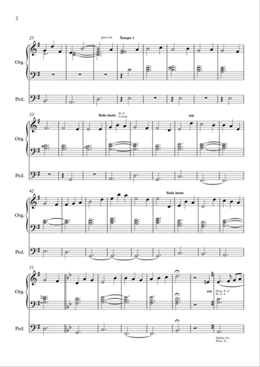 Høst i kirken Høst i kirken Organ Solo scores gallery preview page 6