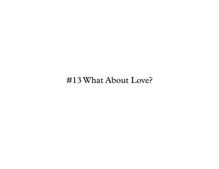 What About Love?