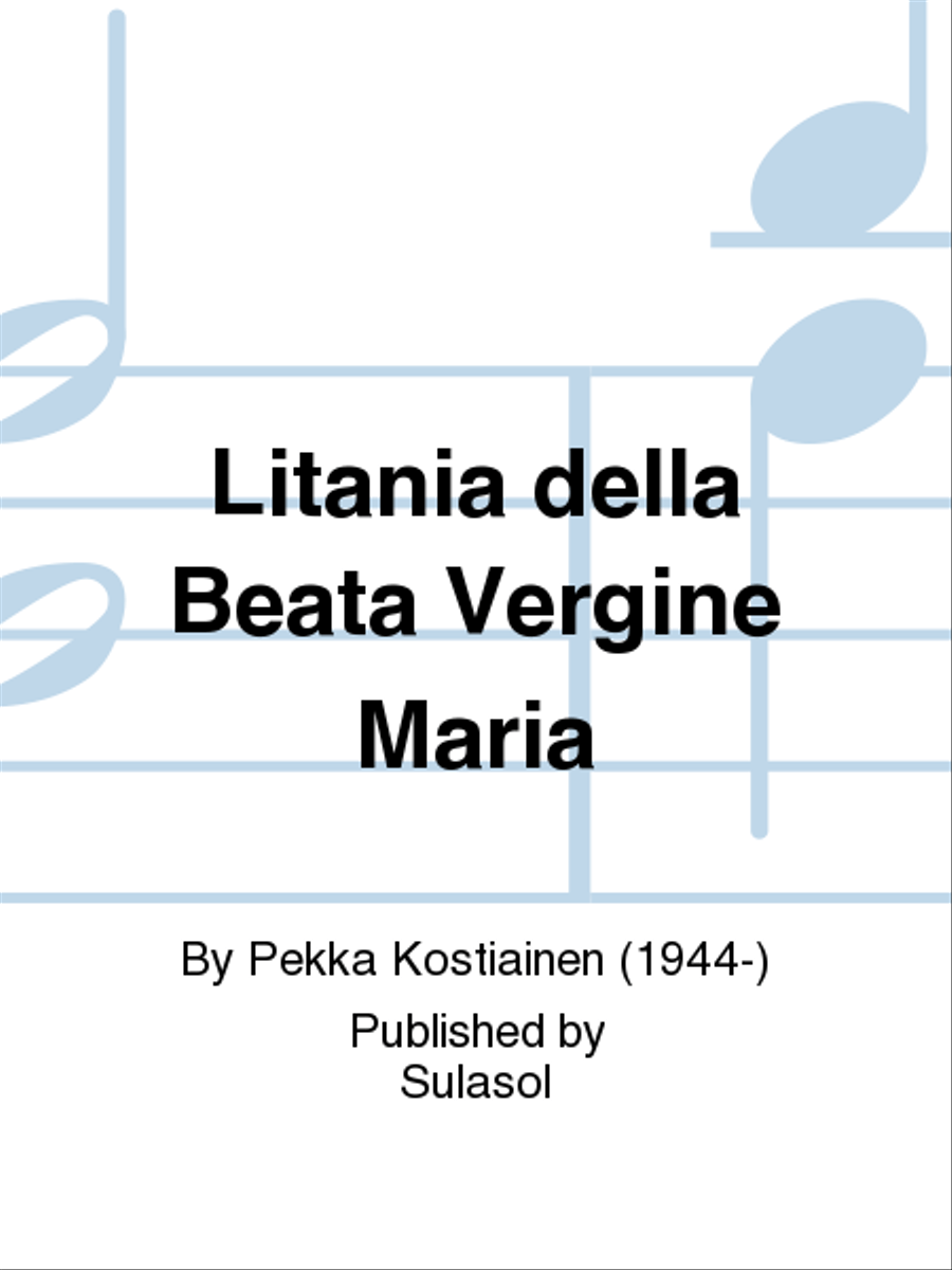 Litania della Beata Vergine Maria