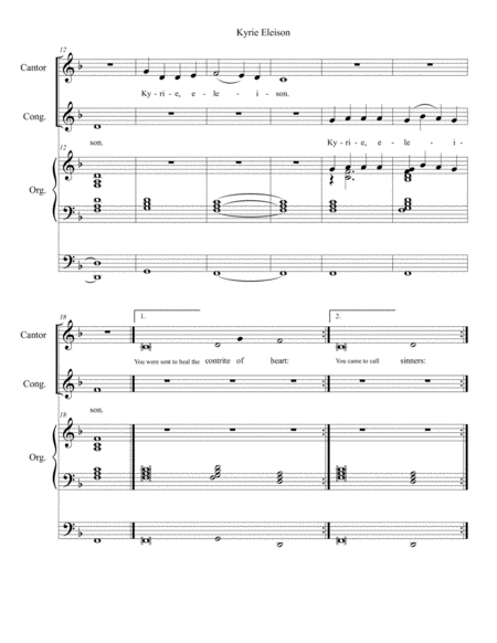 Mass of the Incarnation (Vocal Score) image number null
