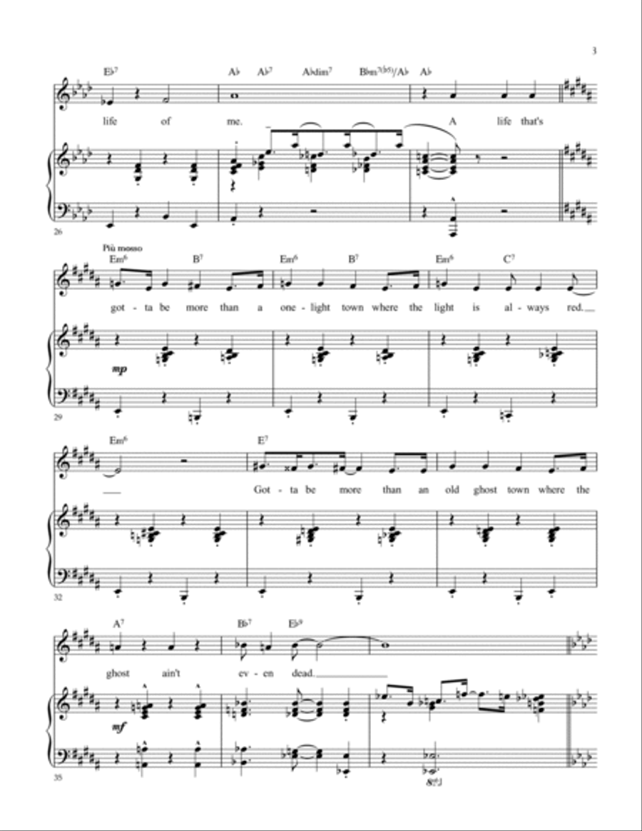 Not For The Life Of Me Voice scores gallery preview page 3
