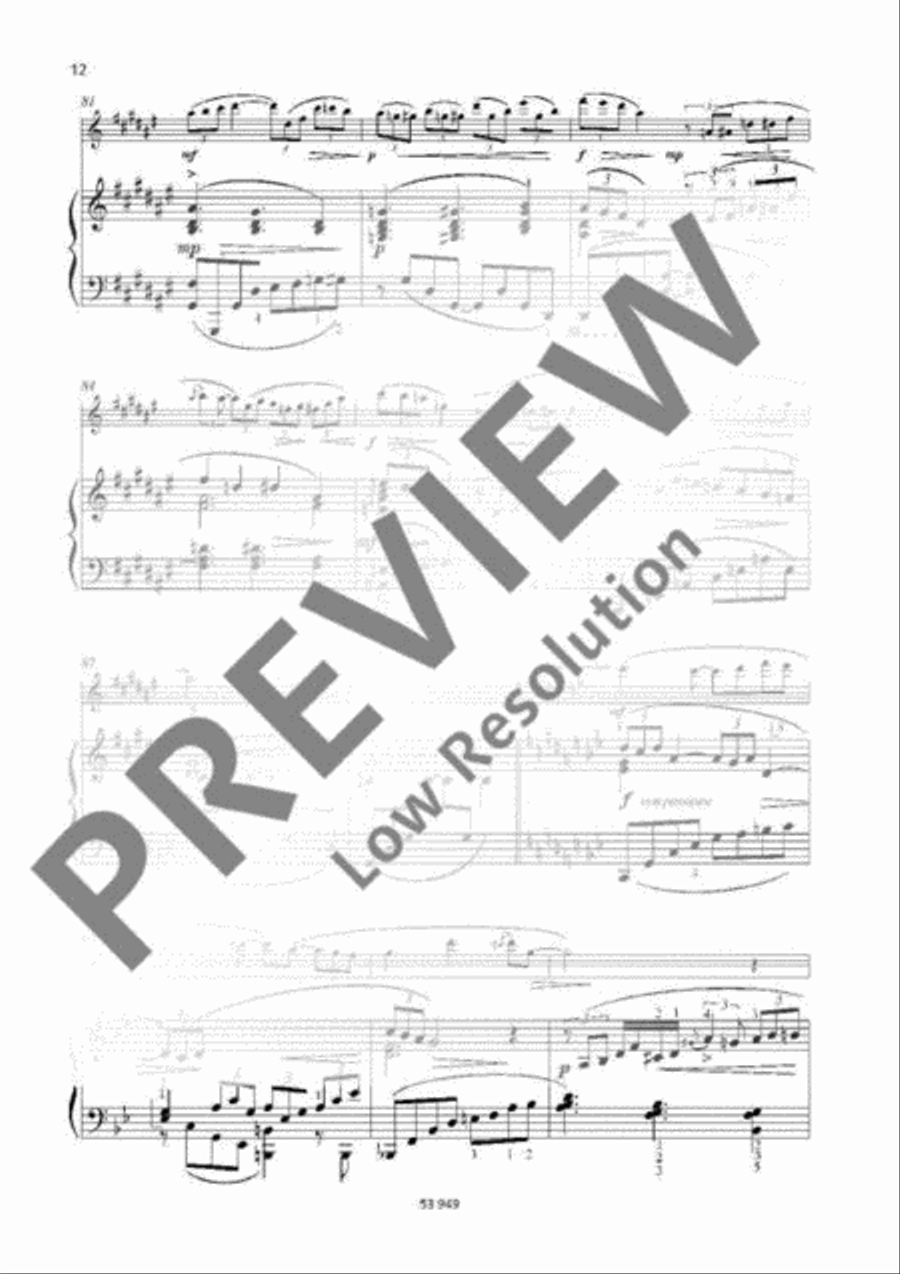 Jazz Suite Flute Solo scores gallery preview page 12