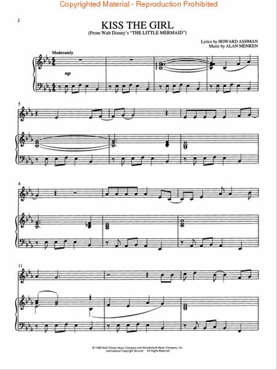 Disney Movie Favorites Piano Accompaniment scores gallery preview page 2