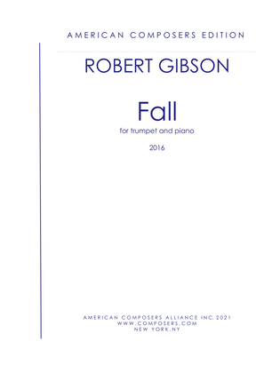 Book cover for [GibsonR] Fall