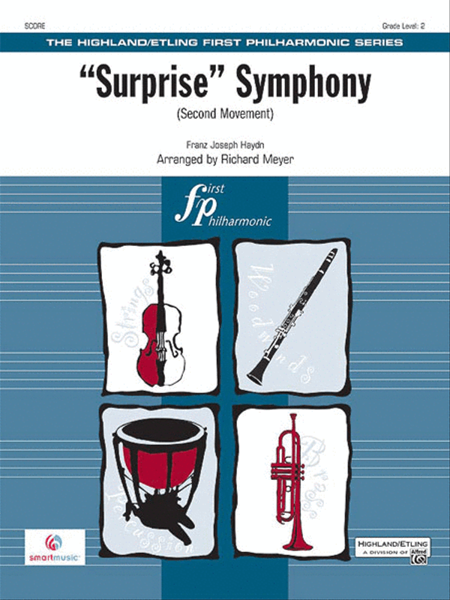 Surprise Symphony Full Orchestra scores gallery preview page 1