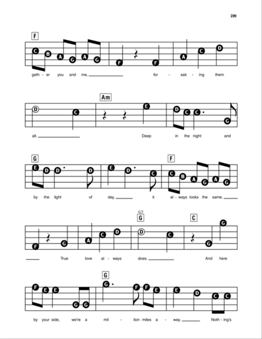 When I Said I Do Electronic Keyboard scores gallery preview page 2