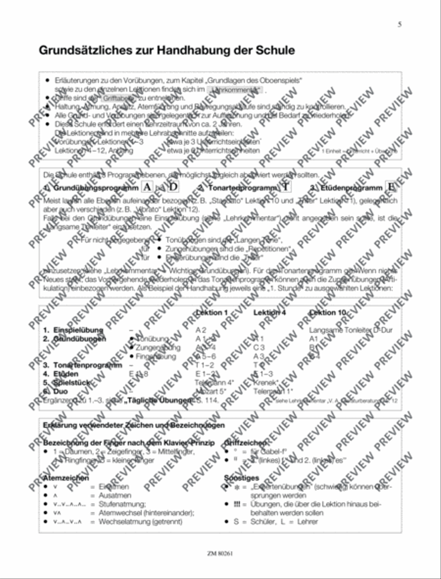 Oboe lernen Oboe scores gallery preview page 6