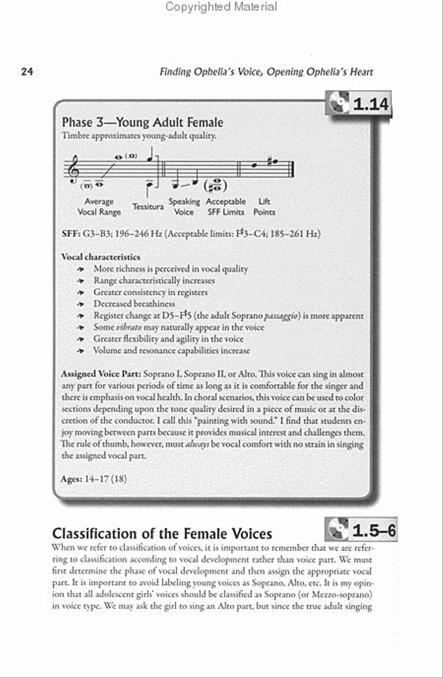 Finding Ophelia's Voice, Opening Ophelia's Heart Voice scores gallery preview page 2