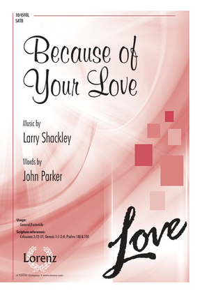Book cover for Because of Your Love