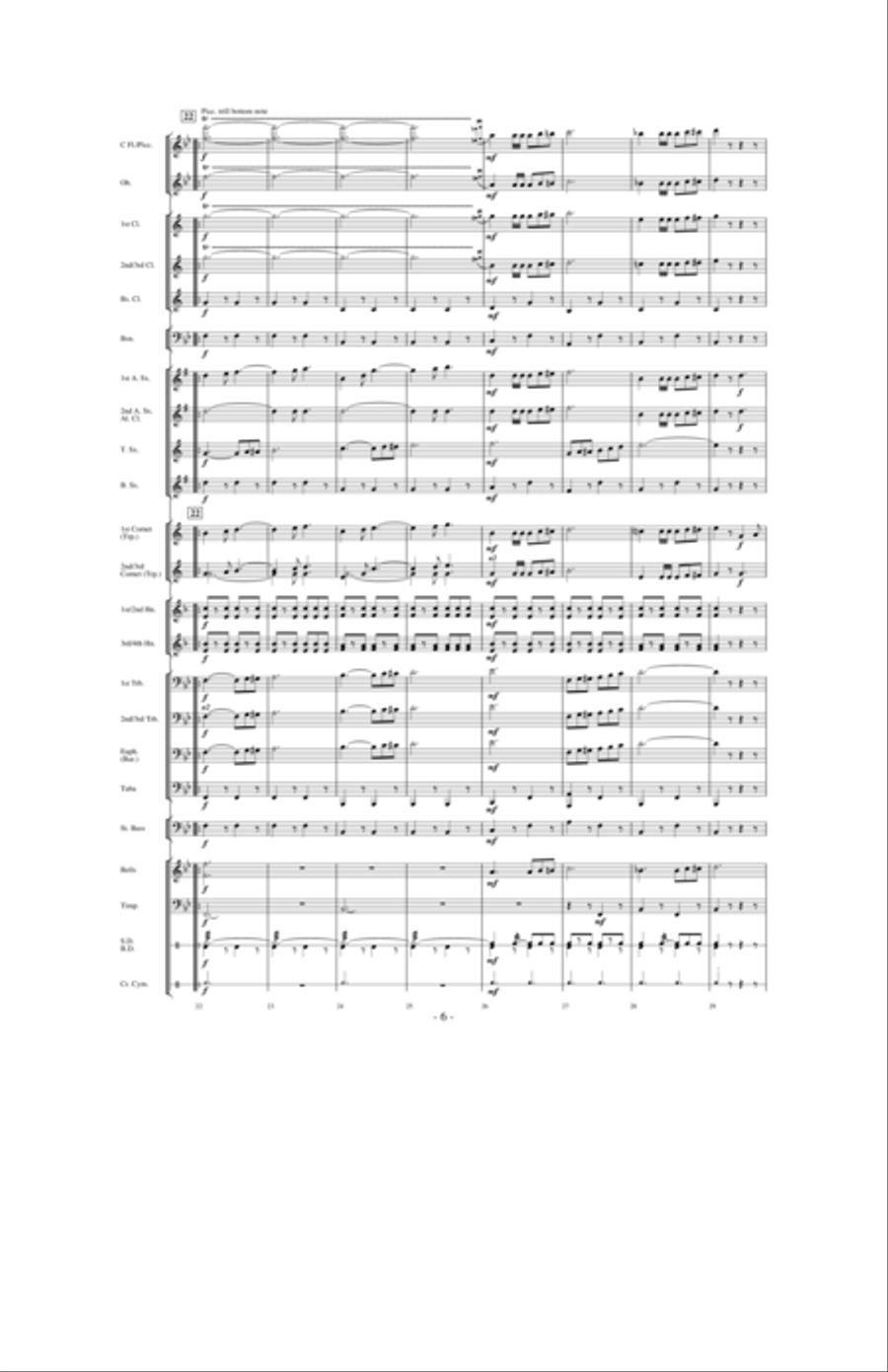 Our Director Concert Band scores gallery preview page 5