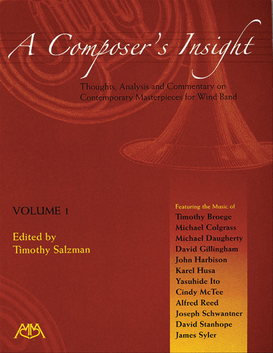 A Composer's Insight, Volume 1 School and Community scores gallery preview page 1