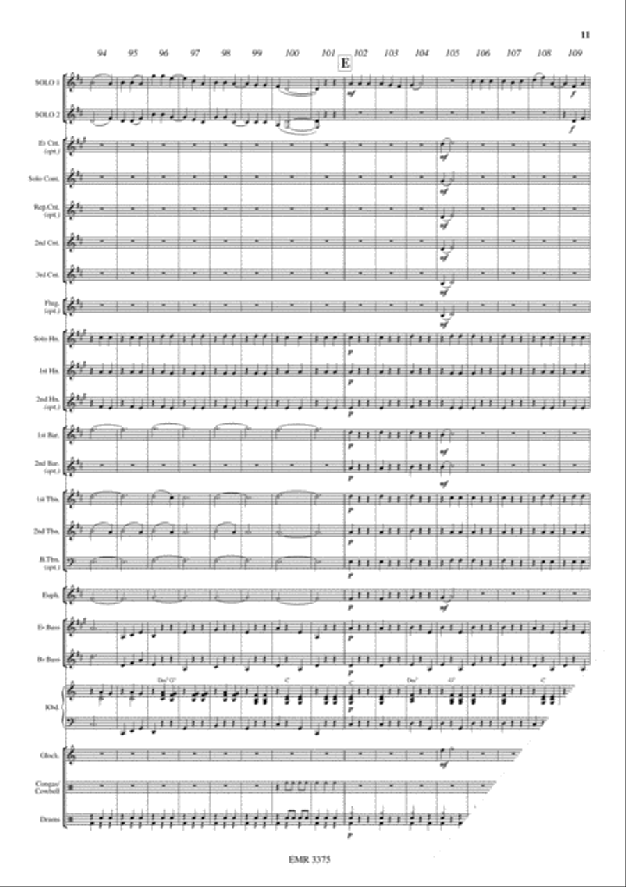 Latin Lover Brass Band scores gallery preview page 12