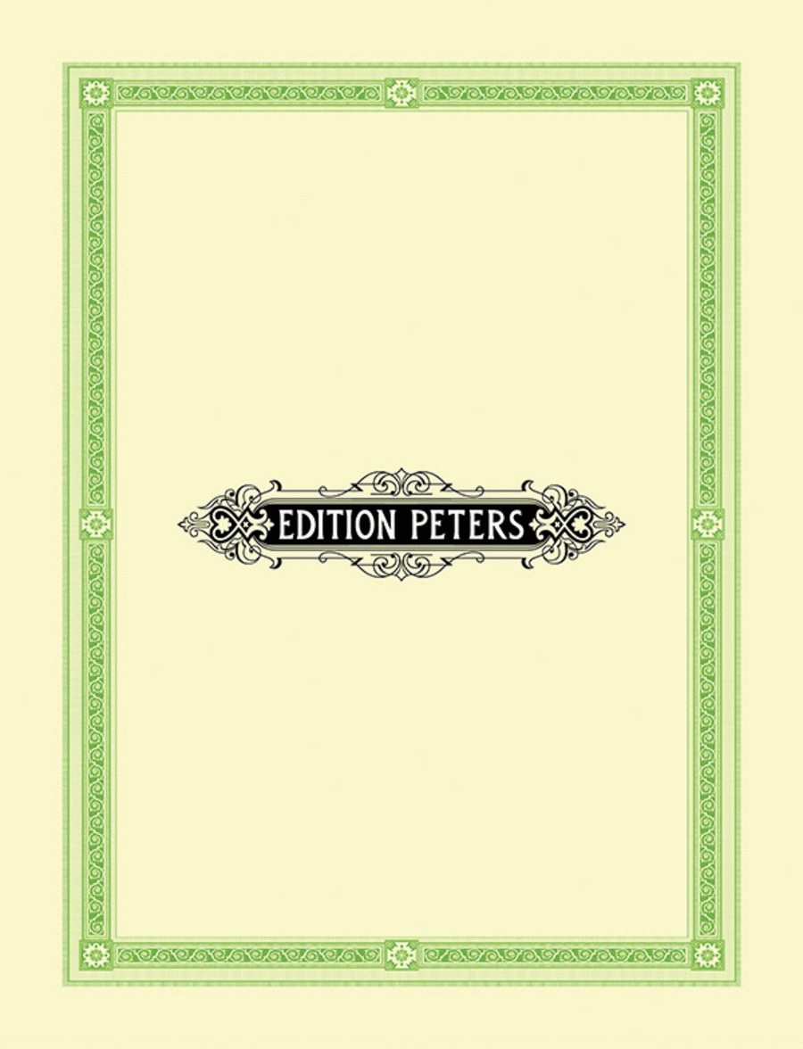 Goethe Songs (51) in 4 volumes Volume 3