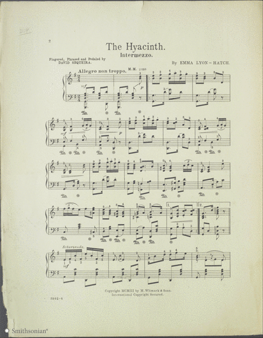 The Hyacinth Piano Solo scores gallery preview page 2