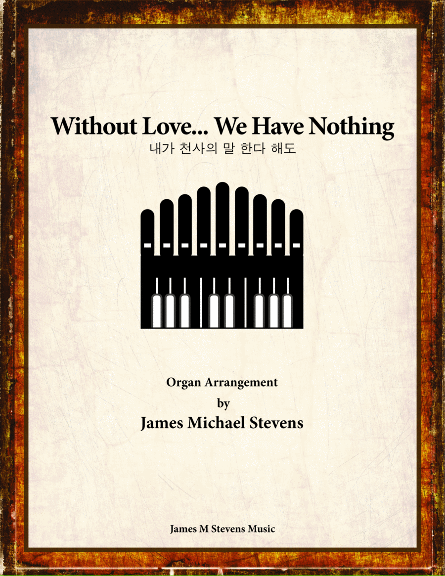 Without Love, We Have Nothing Organ Solo scores gallery preview page 1