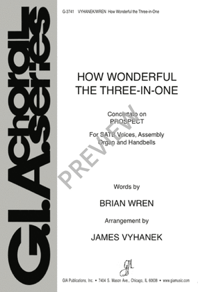 Book cover for How Wonderful the Three-in-One