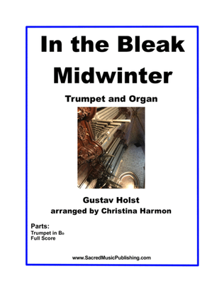 Book cover for In the Bleak Midwinter - Trumpet and Organ