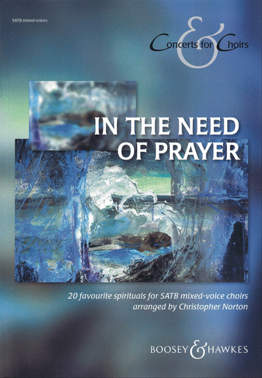 In the Need of Prayer 4-Part scores gallery preview page 1