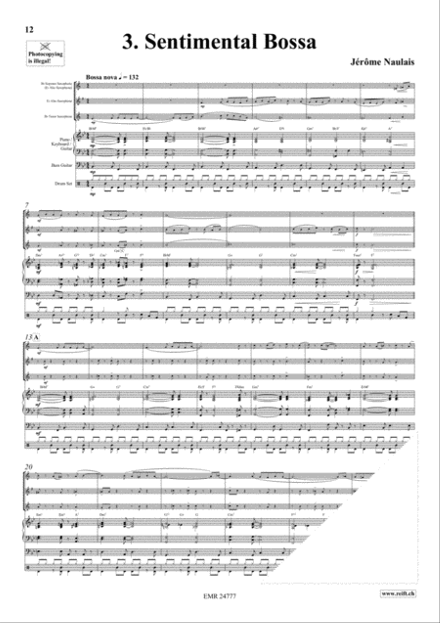 Play With Your Band Volume 4 Saxophone Ensemble scores gallery preview page 6