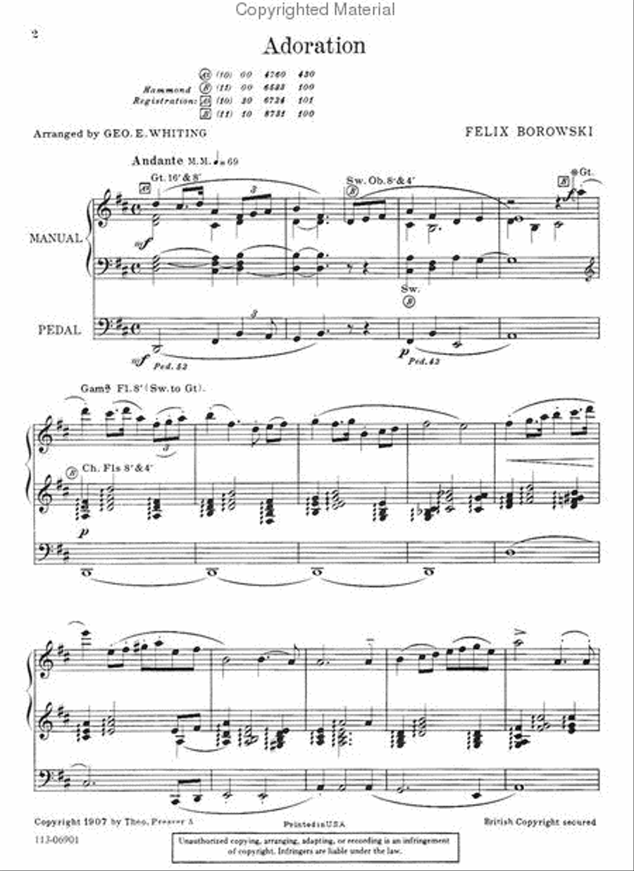 Adoration Chamber Music scores gallery preview page 2