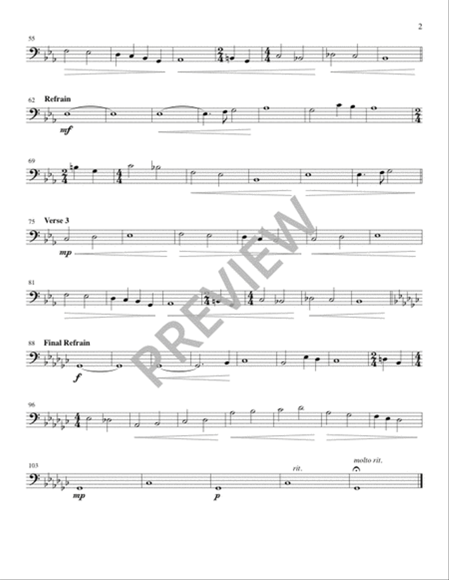 A House of Prayer - Instrument edition Flute scores gallery preview page 8
