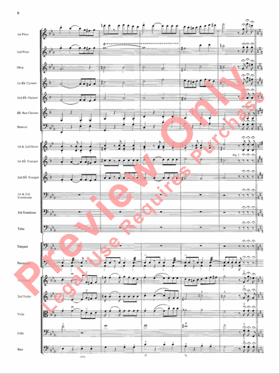 Two South American Tangos Full Orchestra scores gallery preview page 7