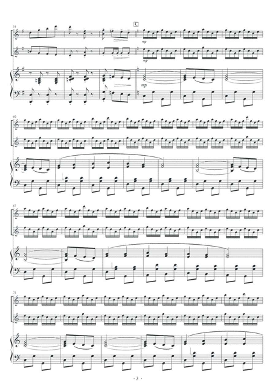 Circus Renz (Zirkus Renz) Percussion Ensemble scores gallery preview page 4