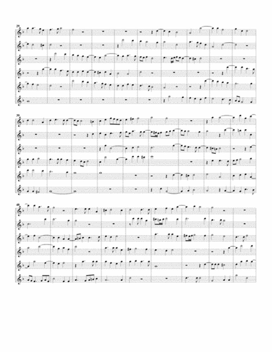 Fantasia di sei soprani (version for 6 alto recorders)