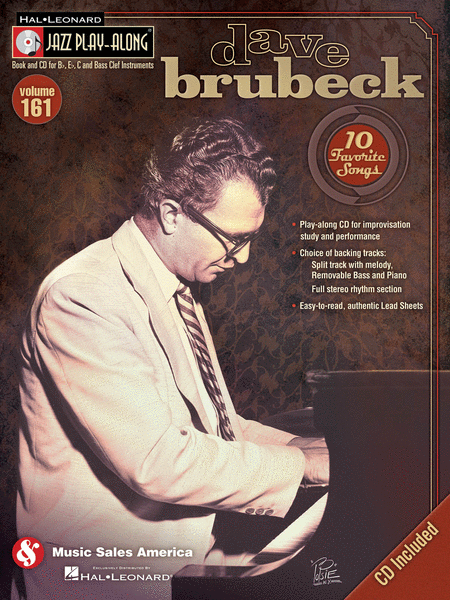Dave Brubeck (Jazz Play-Along Volume 161)