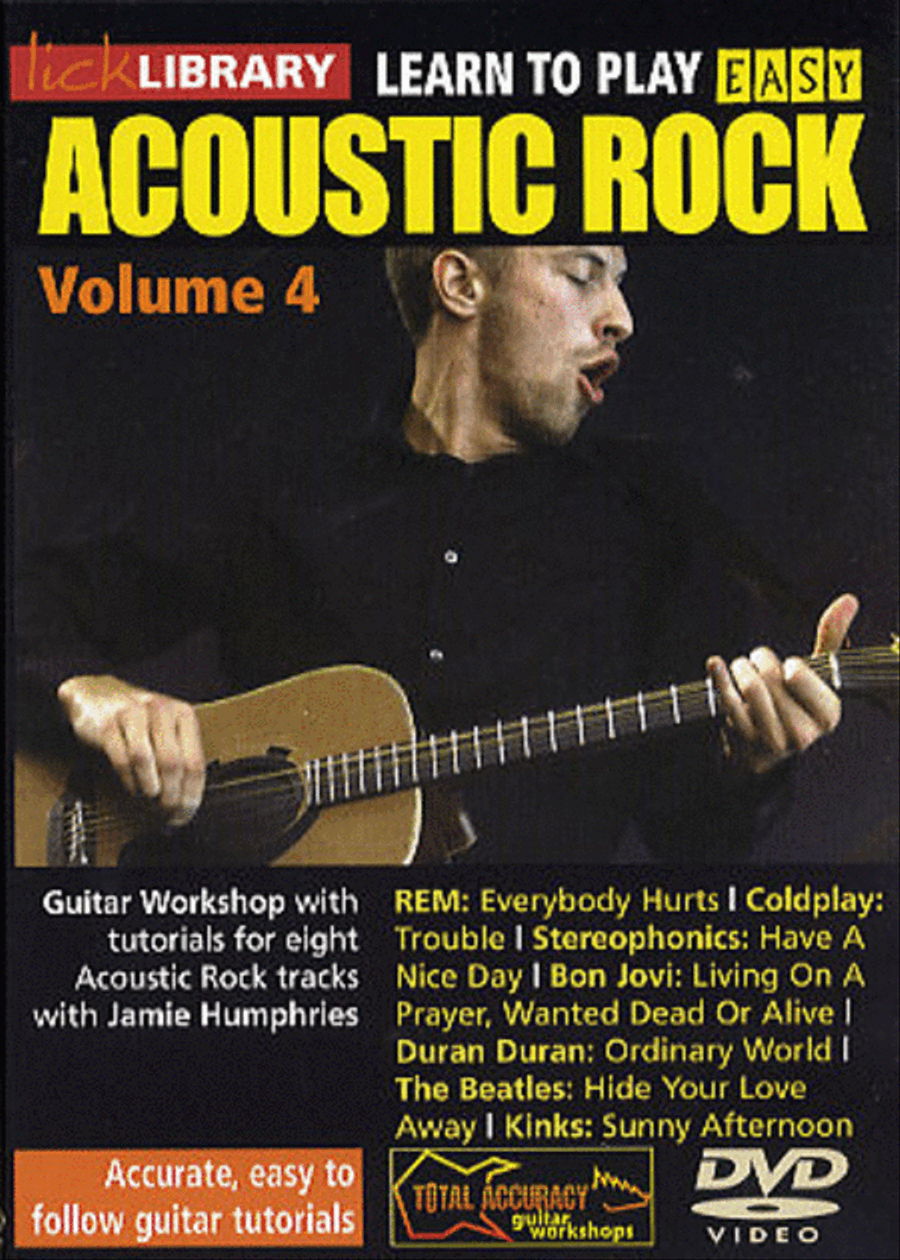 Learn To Play Acoustic Rock Volume 4