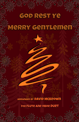 Book cover for God Rest Ye Merry Gentlemen, Jazz Style, for Flute and Oboe Duet