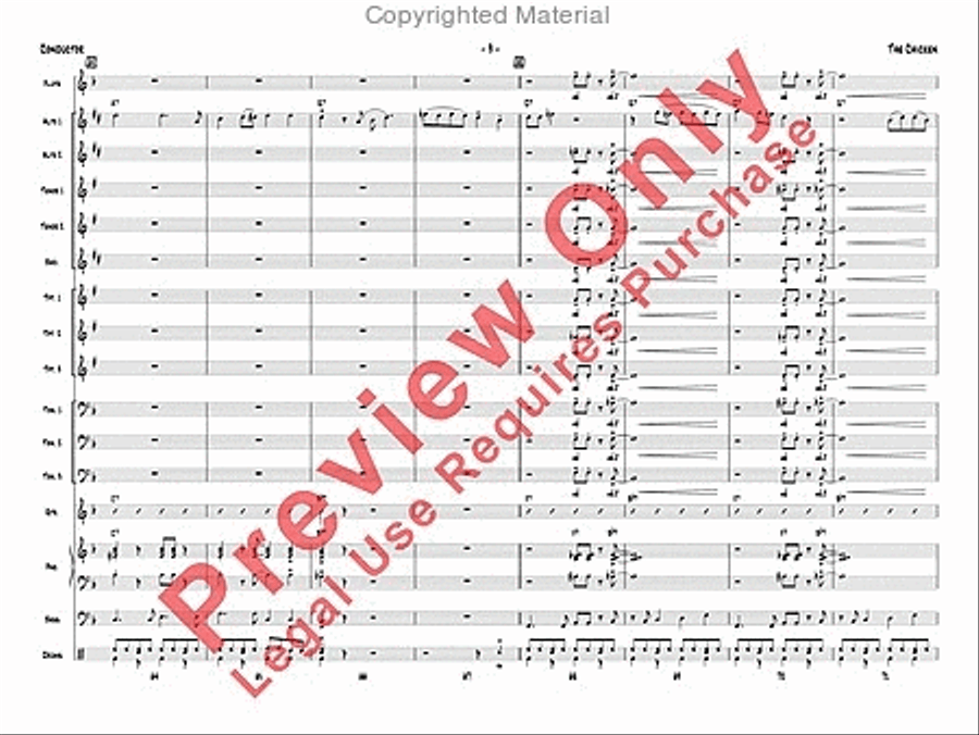 The Chicken Jazz Ensemble scores gallery preview page 12