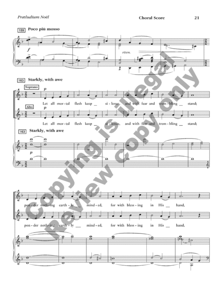 Praeludium Noel (Choral Score)