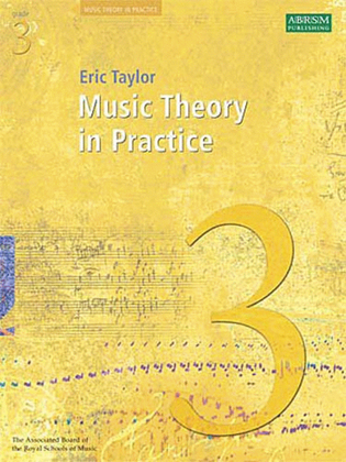 Book cover for Music Theory in Practice, Grade 3