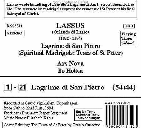 Lagrime Di San Pietro image number null