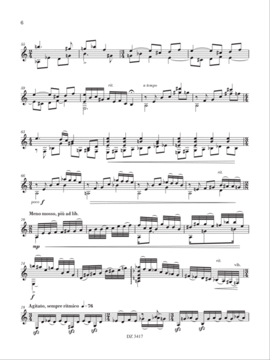 The Book of John The Book of John Classical Guitar scores gallery preview page 6