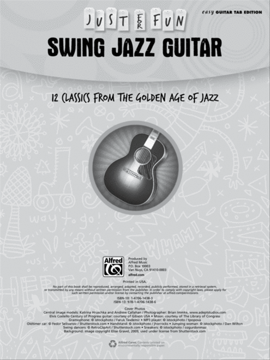 Just for Fun -- Swing Jazz Guitar Electric Guitar scores gallery preview page 2