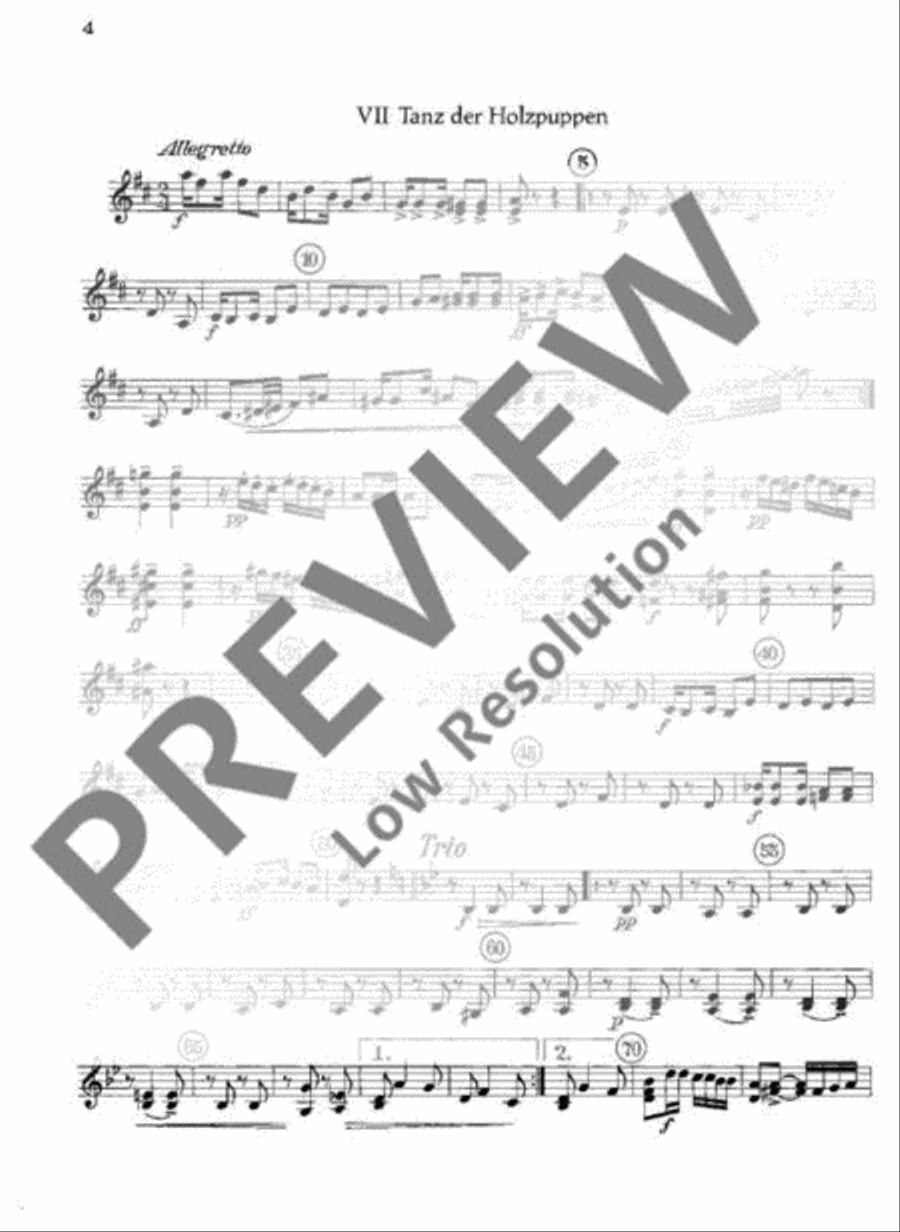 Tuttifäntchen Tuttifäntchen Violin scores gallery preview page 5