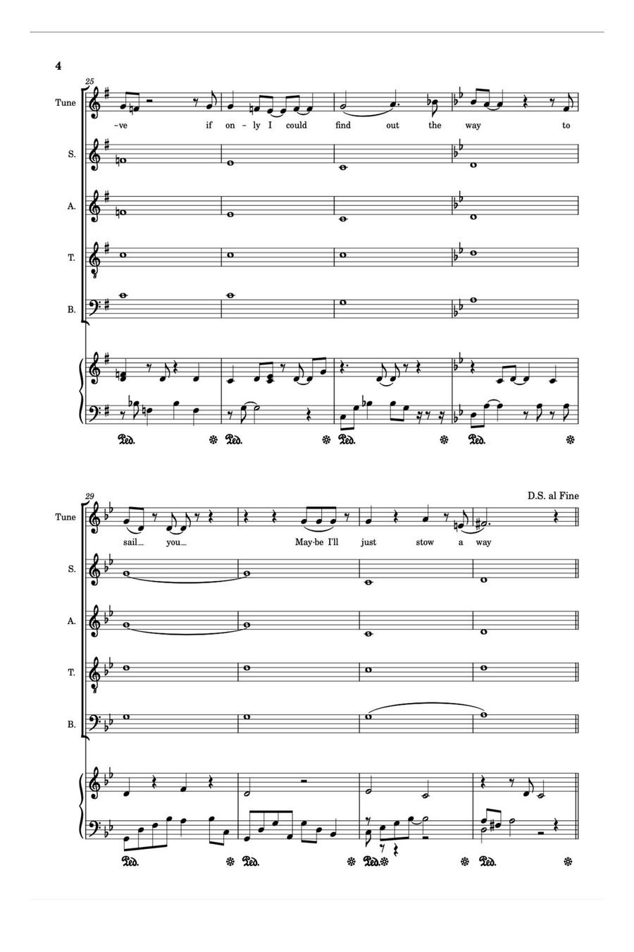 Martha's Harbour Choir scores gallery preview page 5