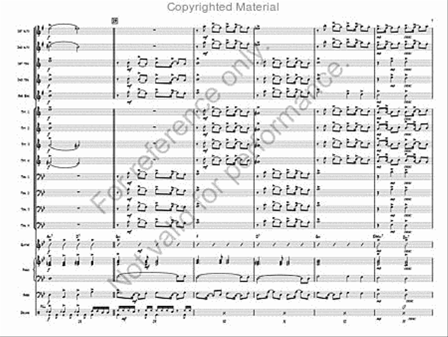 Mucho Macho Jazz Ensemble scores gallery preview page 6