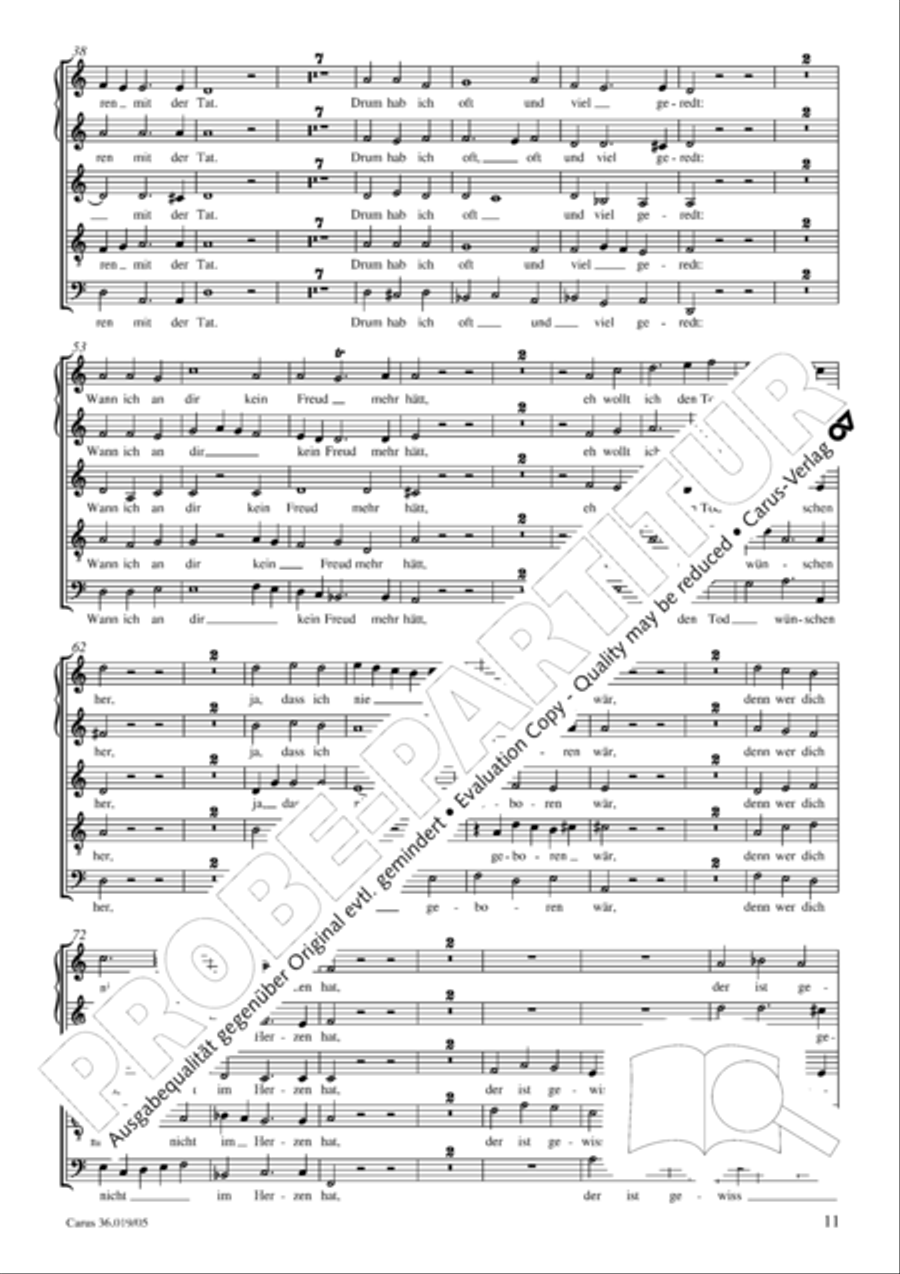Last Judgment (Das jungste Gericht) SSATB scores gallery preview page 11