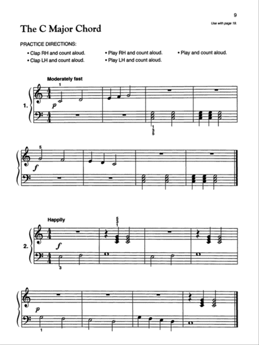 Alfred's Basic Adult Piano Course Sight Reading, Book 1 Piano Method scores gallery preview page 3