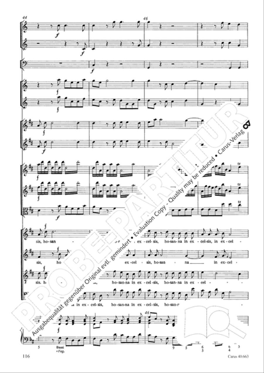 Mass in D minor (Missa in d) ATB scores gallery preview page 132