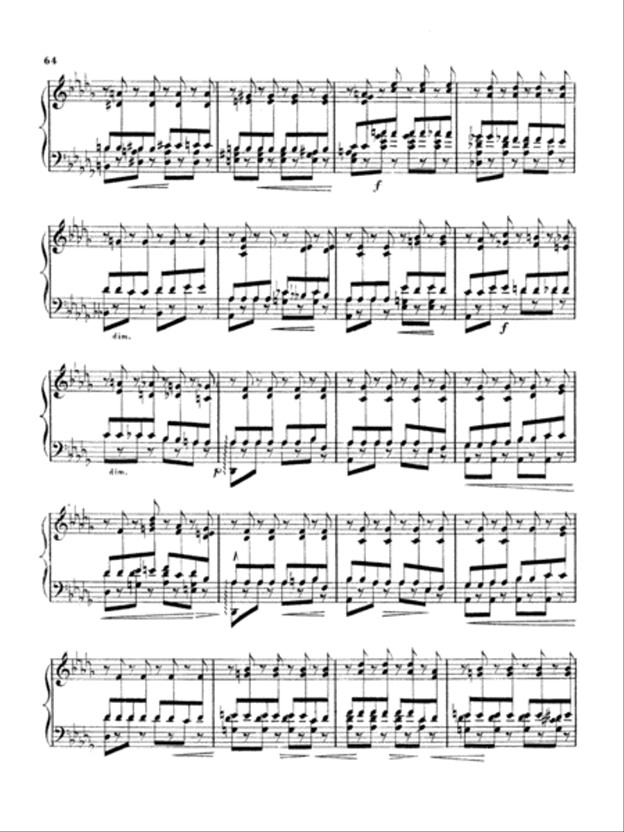 Gottschalk: Album Gottschalk: Album Piano Solo scores gallery preview page 4