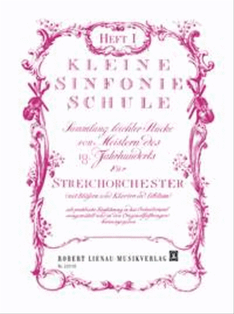 Kleine Sinfonieschule Heft 1 String Orchestra scores gallery preview page 1