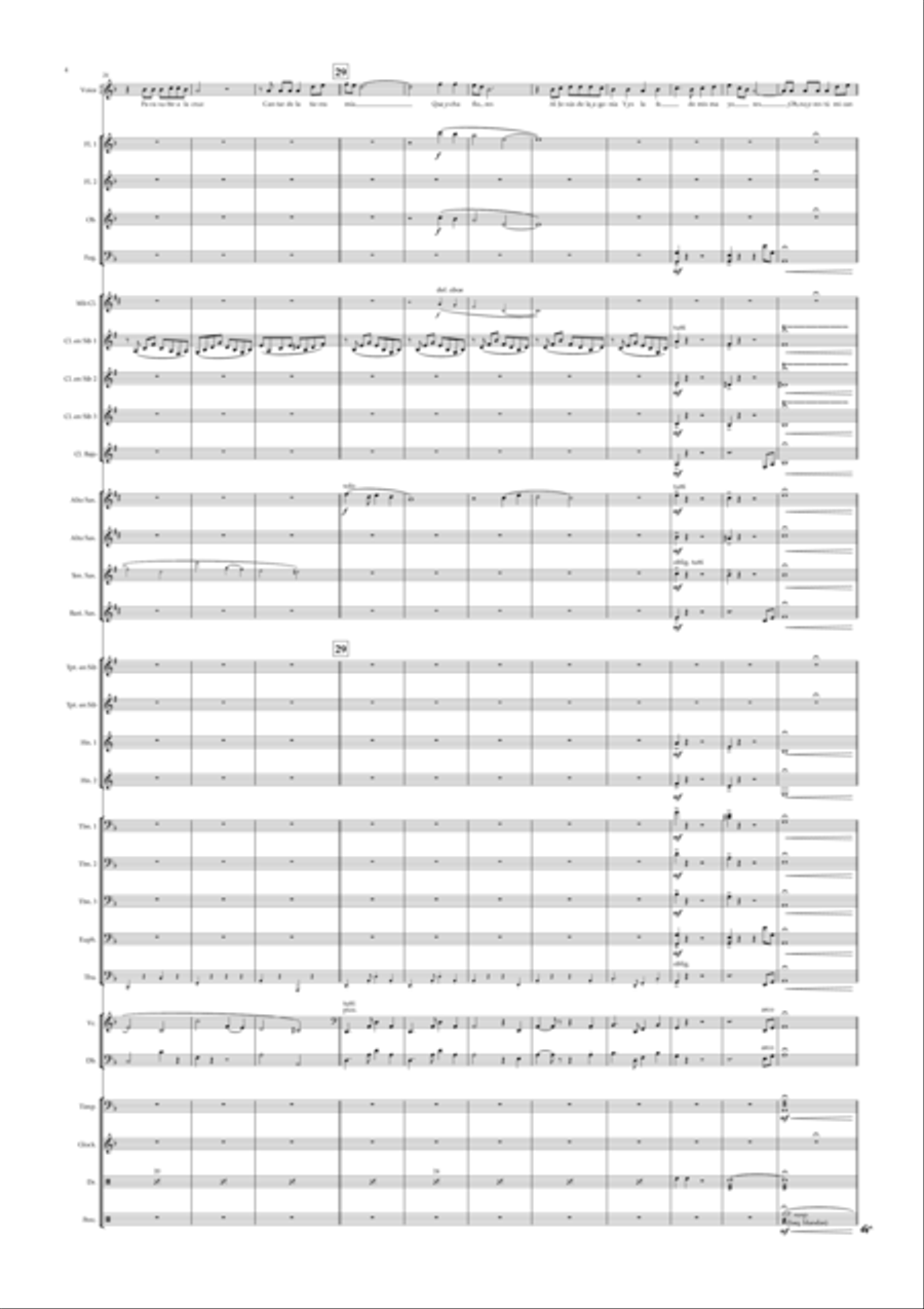 Saeta Saeta Concert Band scores gallery preview page 4