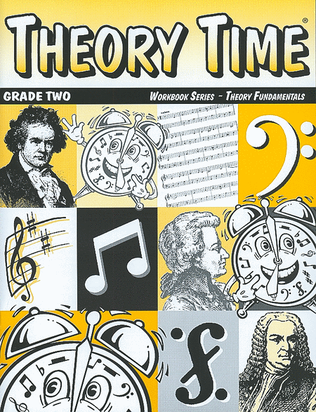 Book cover for Theory Time Grade 2 Workbook