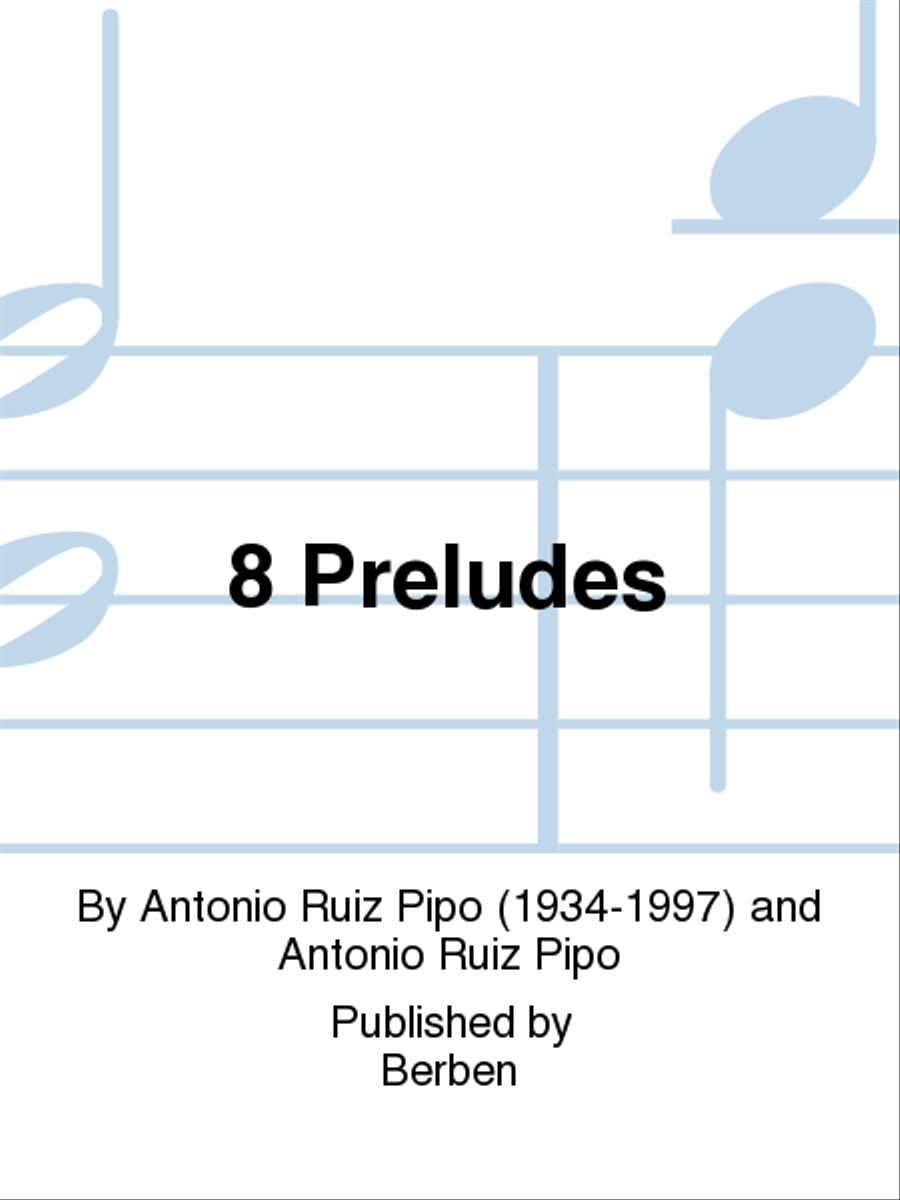 8 Preludes School and Community scores gallery preview page 1