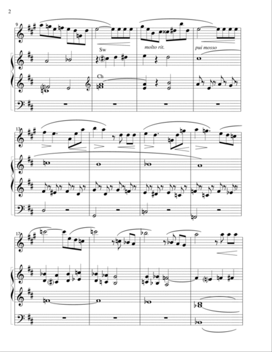 Recit de Hautbois English Horn scores gallery preview page 2